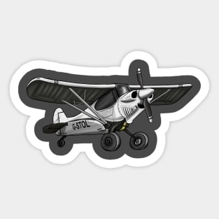 Piper Super Cub STOL Sticker